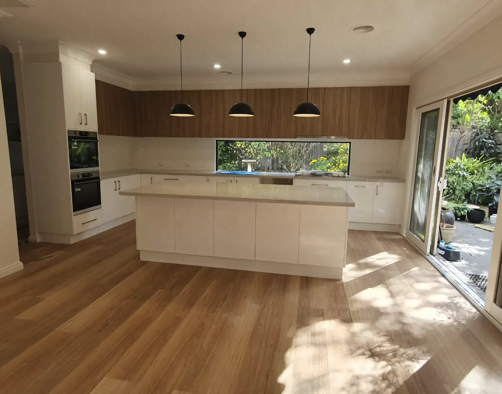 Completed kitchen renovation project